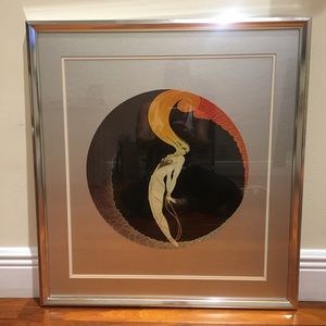 ERTE POSTER FRAMED